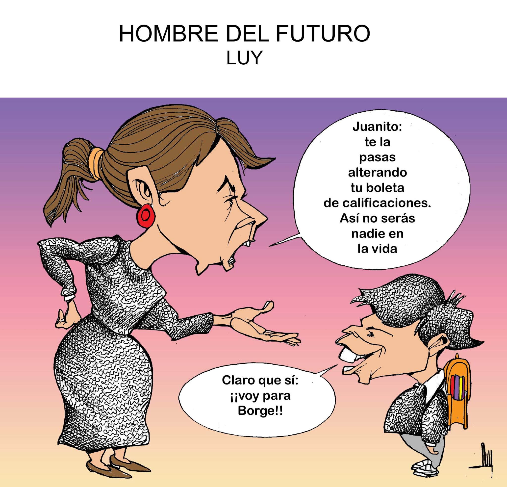 La caricatura: Hombre del futuro | Ruiz-Healy Times