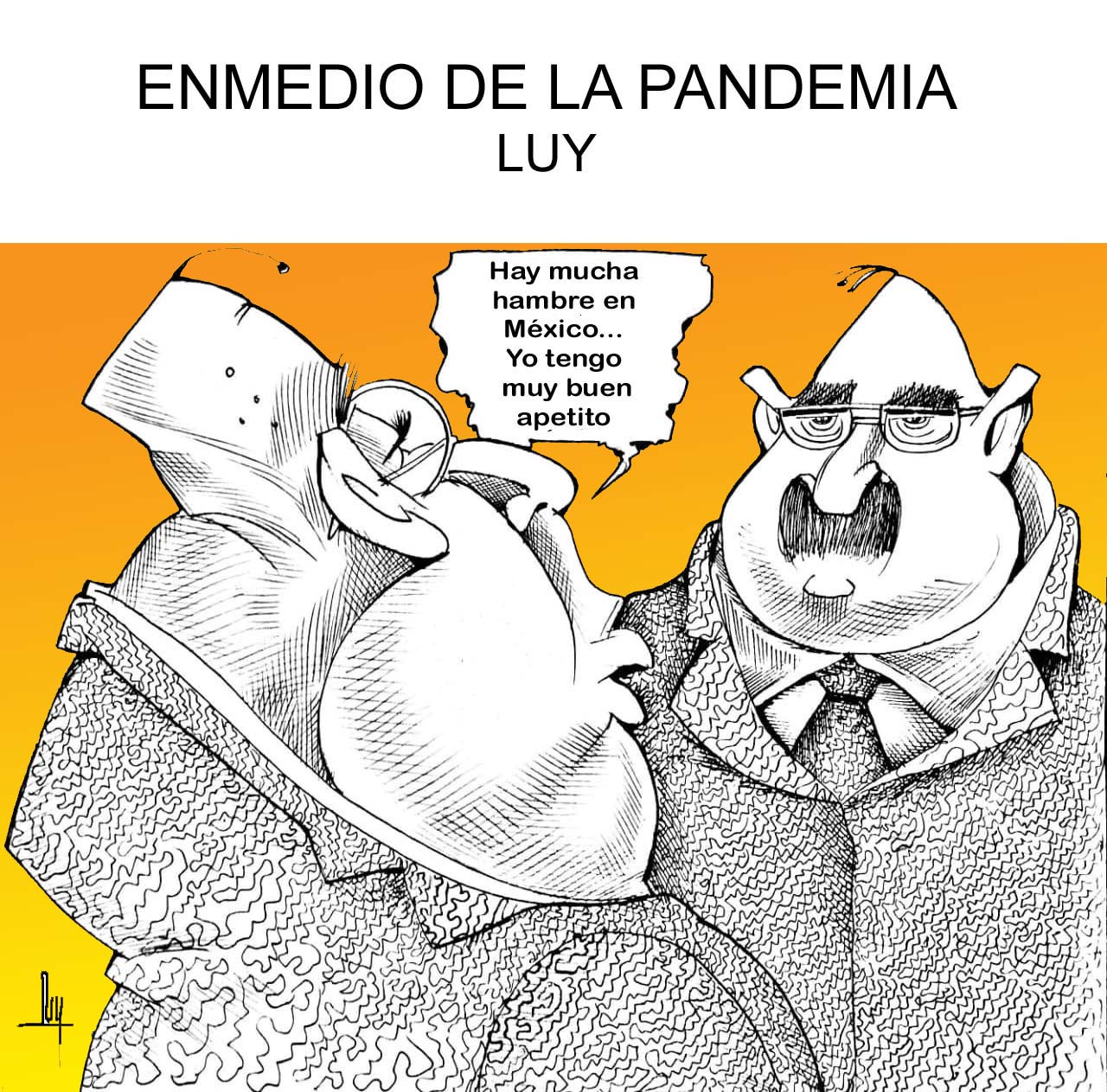 en medio de la pandemia