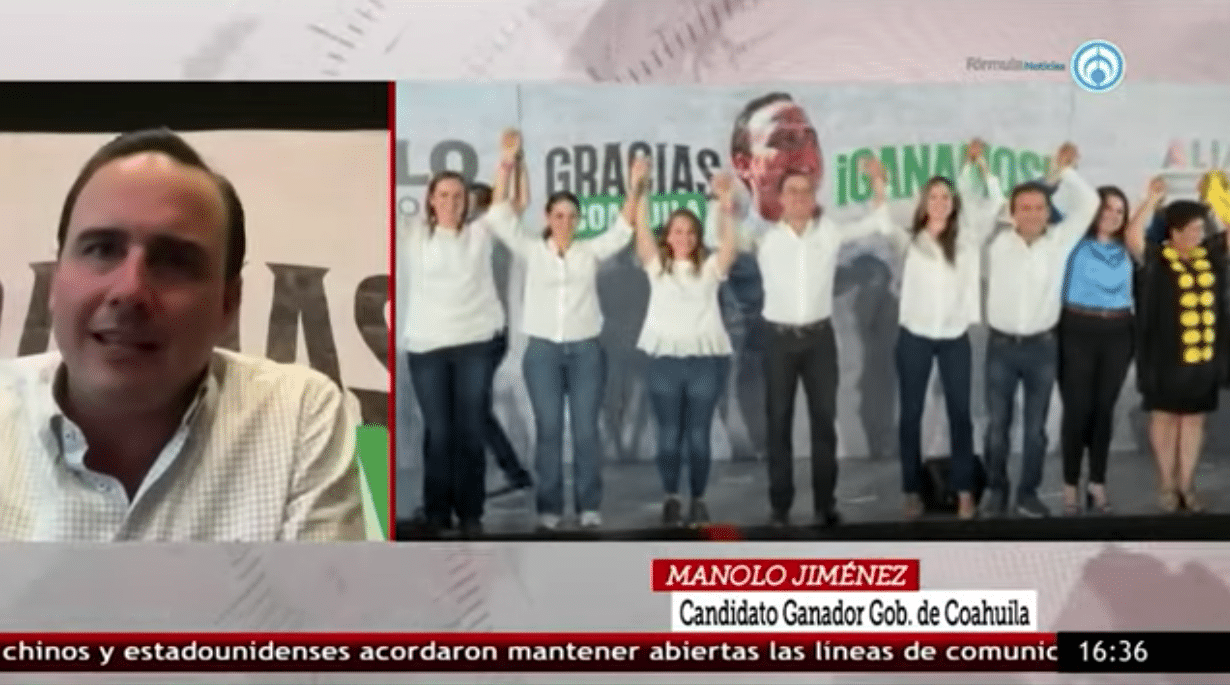 El candidato Manolo Jiménez impuso nuevos récords de votación en la elección de Coahuila 2023 - Eduardo Ruiz-Healy Times