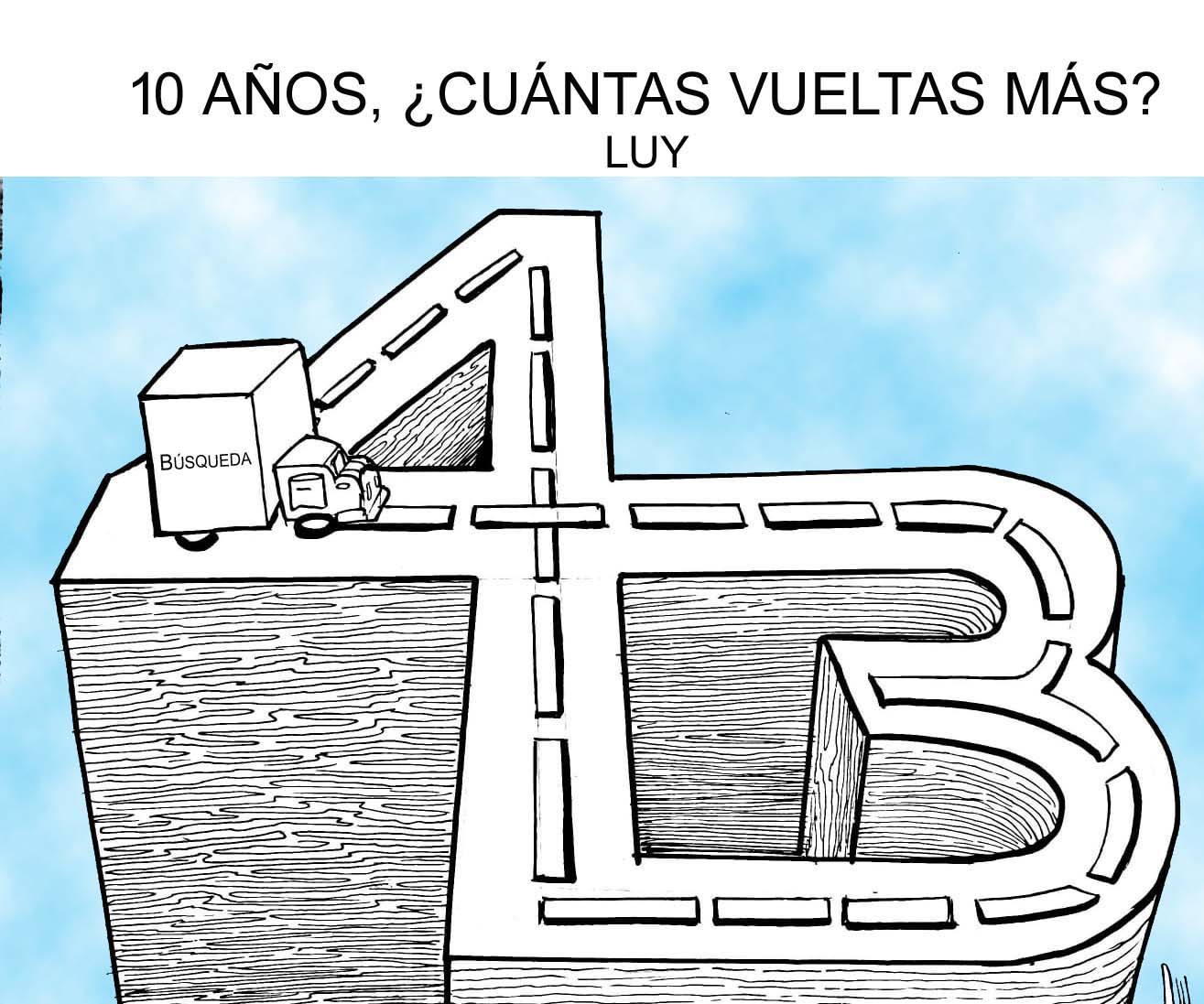 caricatura de luy