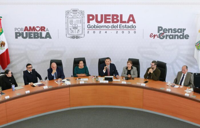 Equipo del gobierno de Puebla presenta planes para convertir al estado en referente tecnológico del sur sureste