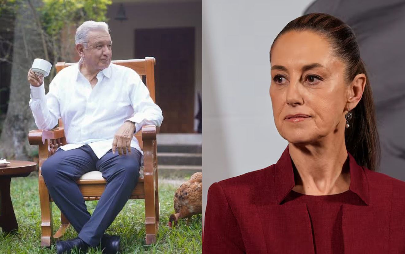 Sheinbaum gobierna, AMLO pretende reinar